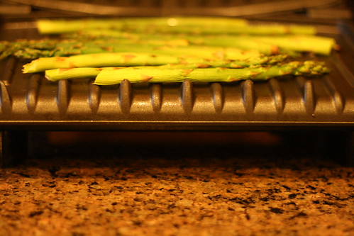 grilled asparagus. 