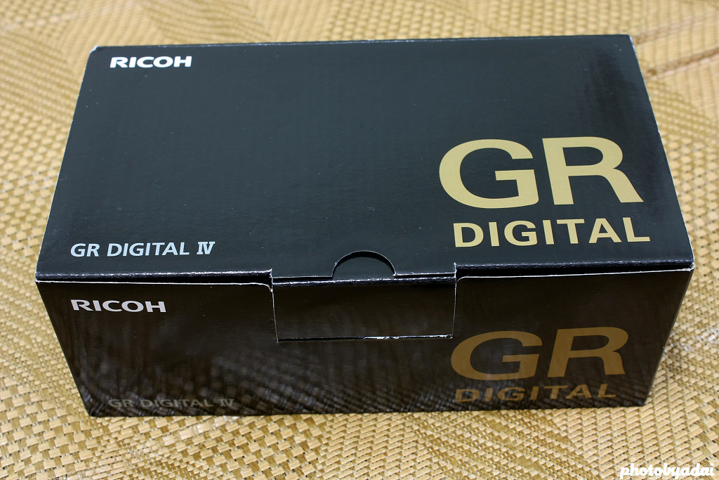 GR Digital IV 入手 unboxing