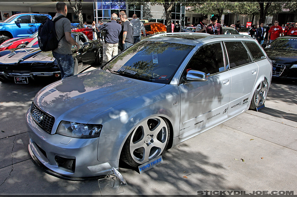 Clean silver Audi wagon on Rotiform wheels I'm pretty confident in saying