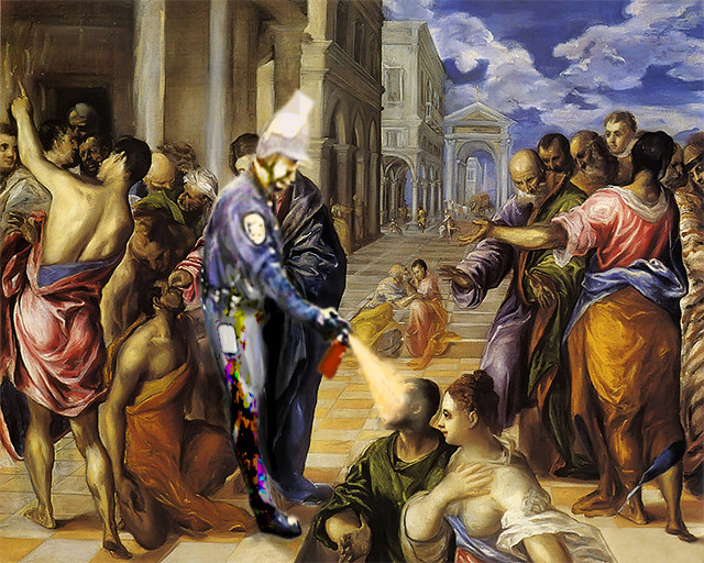 El Greco Paints the UC Davis Police Department Stopping an Unauthorized Religious Observance