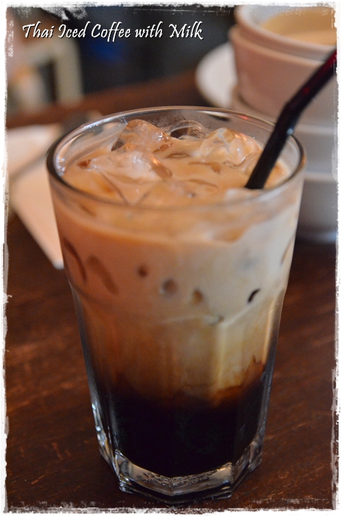 Thai Iced Coffee with Milk