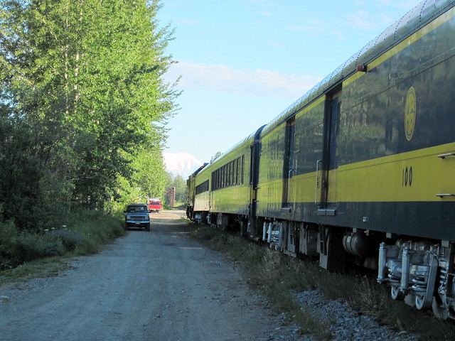 Great Alaskan Railway atTalkeetna Station 20110618