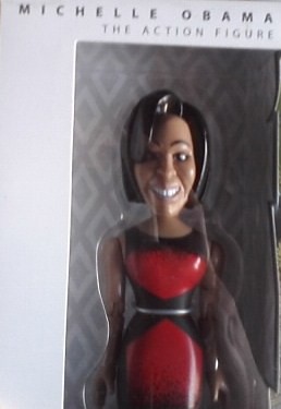 Michelle Obama as a toy