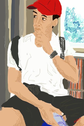 iPhone drawing