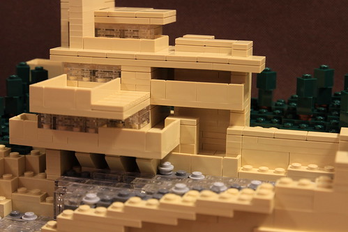 落水荘 Fallingwater Lego