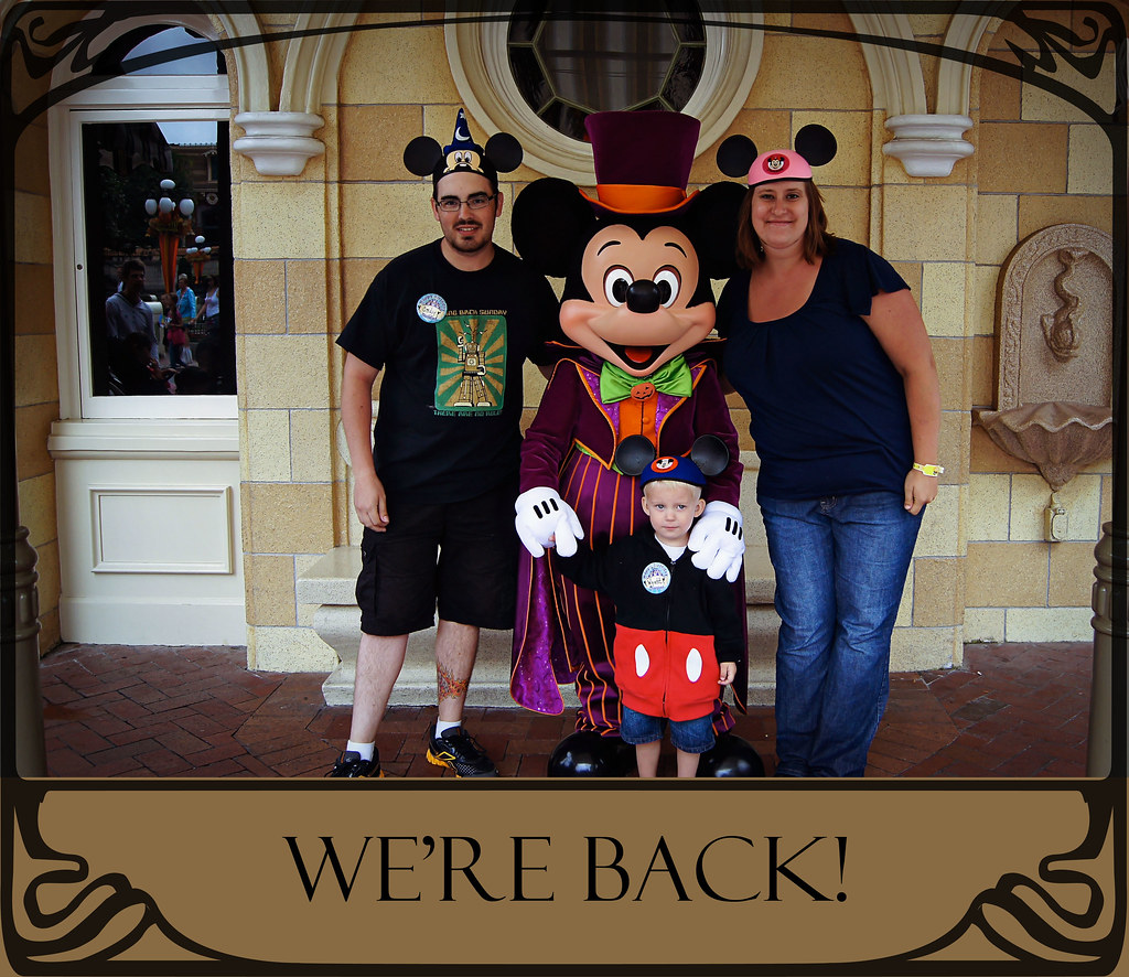 We're back from our Disneyland vacation!