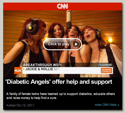 'Diabetic Angels' offer help and support - Click to play!
