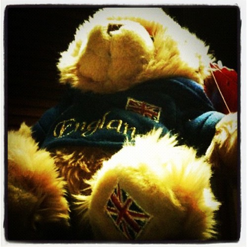 England teddy bear by rutroncal