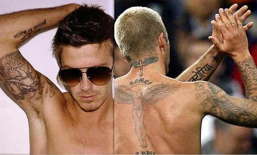 davidbeckhamrightarmtattoos Beckham Right Arm Tattoos