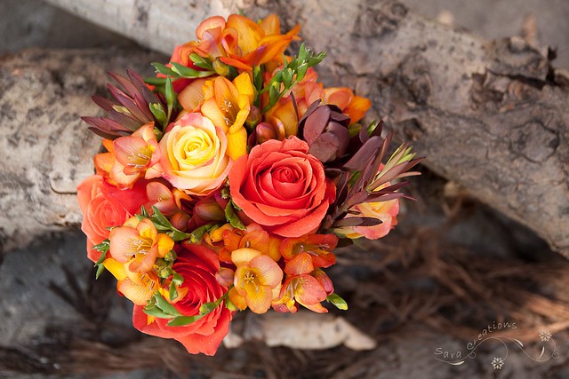 Autumn bridal bouquet - buchet mireasa de toamna