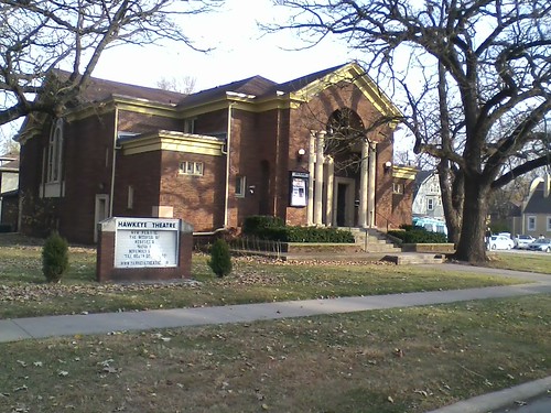 Hawkeye Community Theater, Ft. Dodge, Iowa, historic preservation