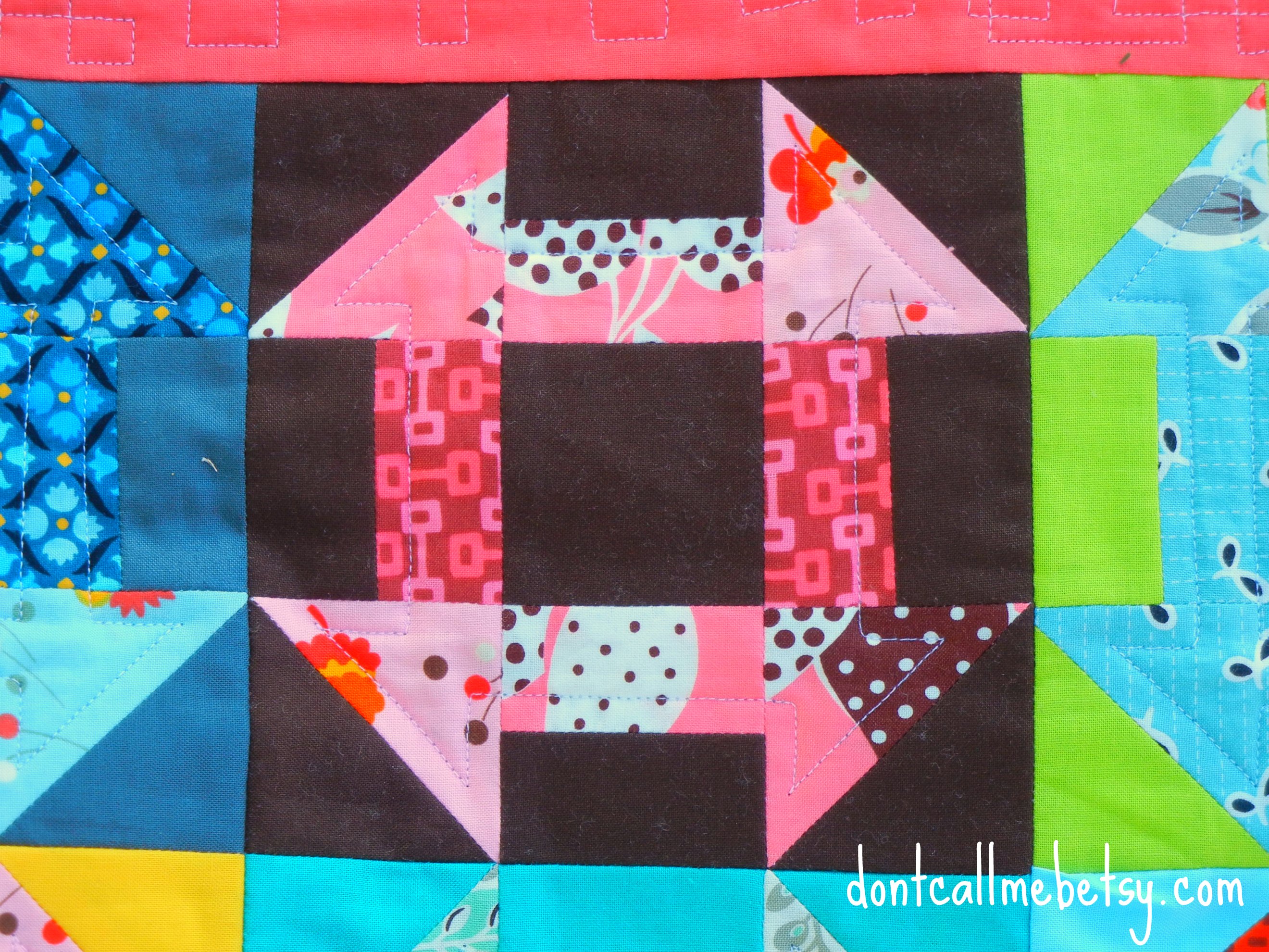A Dash of Fancy quilting