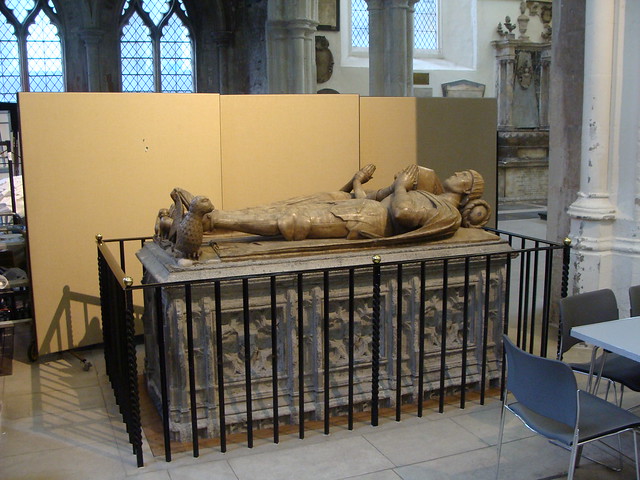 ca. 1476 - Sir John Crosby (+1476) and Agnes (+1466), St. Helens Church, Bishopsgate, London, England