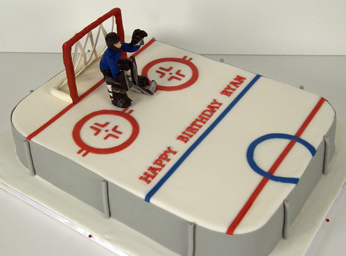 hockey rink cake toronto