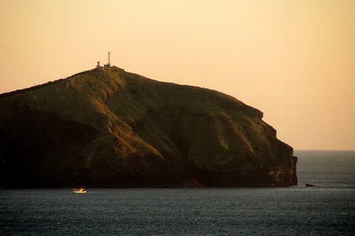 Udo Island from Seongsan Ilchulbong at sunrise