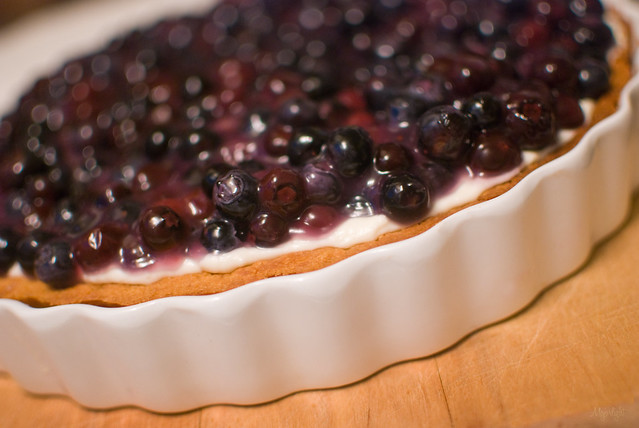 French Blueberry Tart