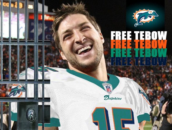 Free TEBOW Dolphins