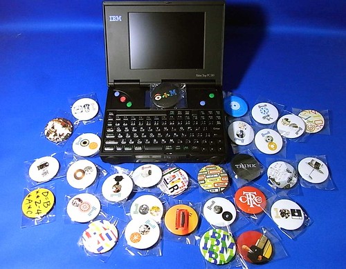 Palm Top PC110＆IBM Badge