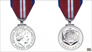 Diamond Jubilee medal