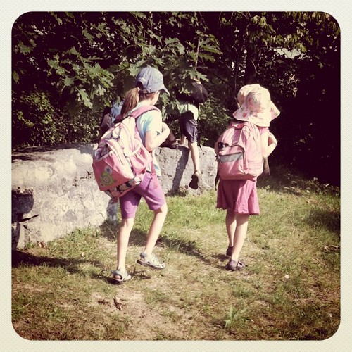 Heading off into the wilderness- first week of camp!
