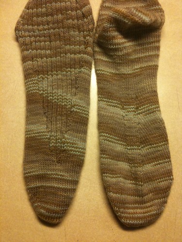 Arch-enemy Sock Pattern Beta by knittingbrow