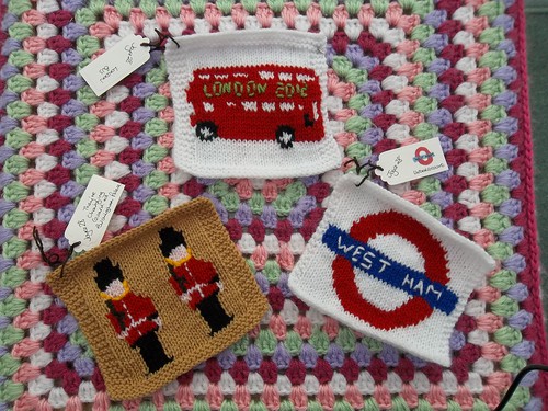 'London' Squares for our Olympic Blanket.