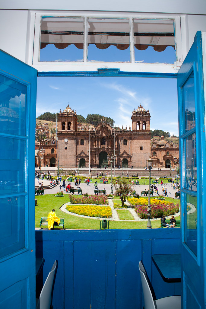 Cusco, vista para a Plaza de Armas
