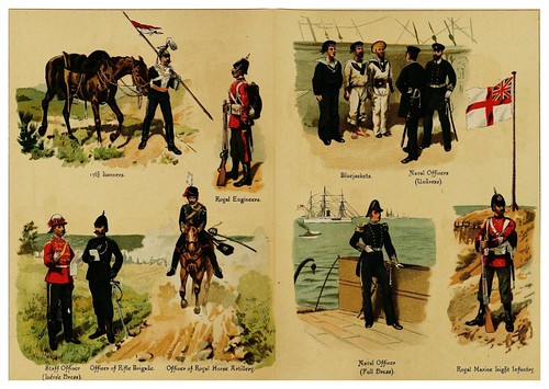 002-Armada inglesa-Armies of Europe (1890)- Fedor von Köppen