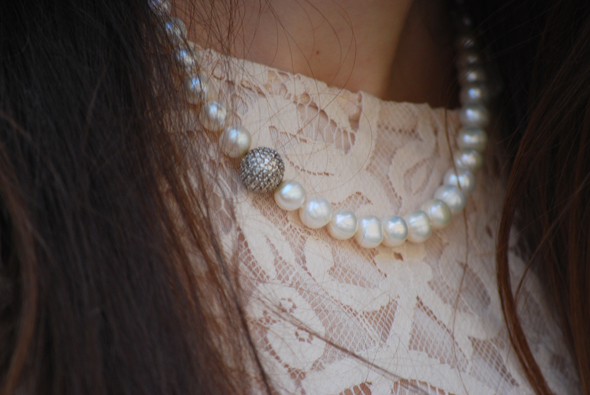 Veronica Caputo H&M dress pearl