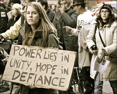 occupy toronto marches in solidarity with first nations .....