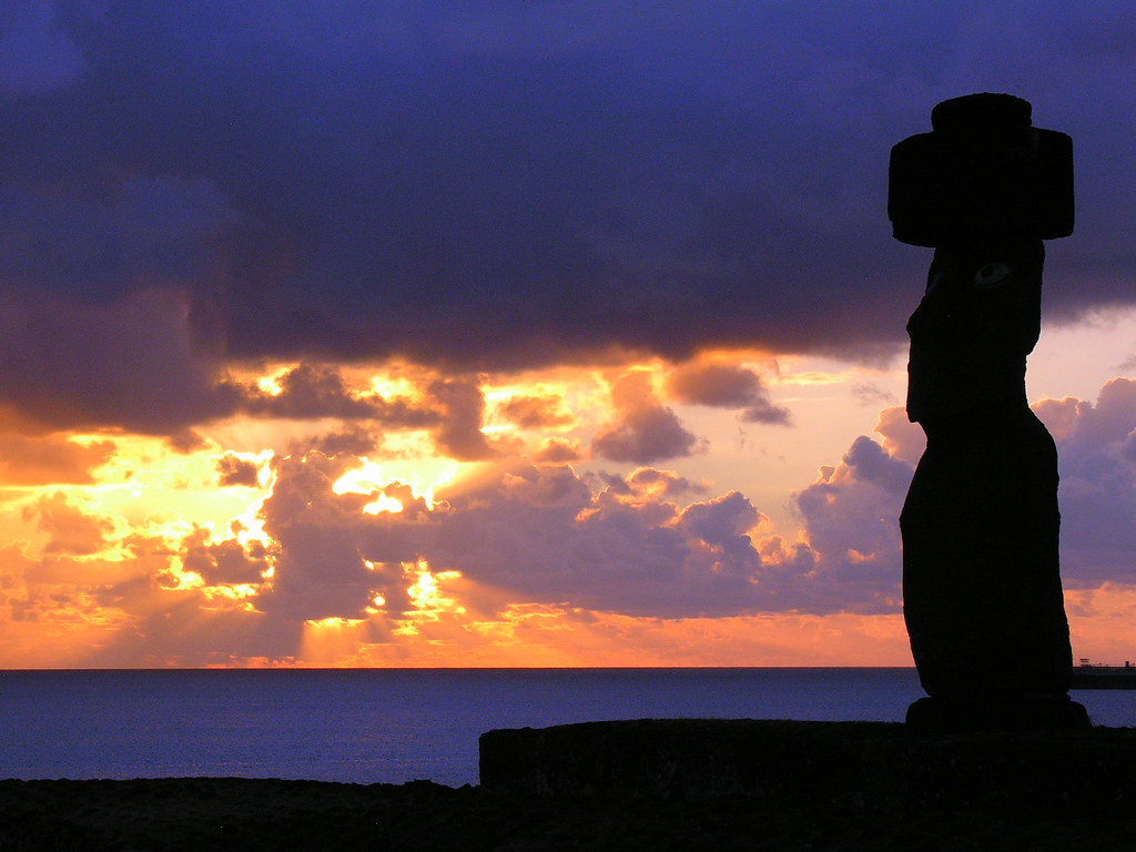 SA2010 CHILE-615 Easter Island -Tahai 智利 复活节岛
