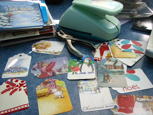 making gift tags