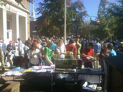#occupyCHC is in full swing at Chapel Hill's Peace & Justice Plaza.