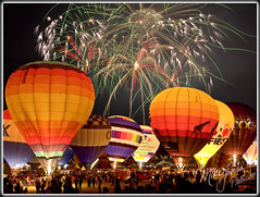 The Balloon Glow Fireworks Show