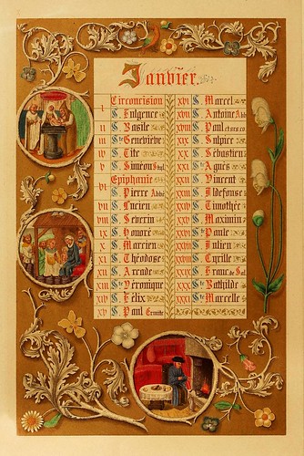 001-Santoral de Enero-Les évangiles des dimanches et fêtes de l'année –Vol 1- 1864- Leon Curmer