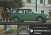 Early 1970s Toyota Corolla 1200 Estate brochure scan