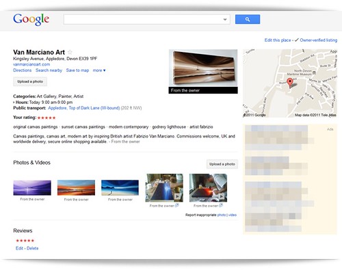 Google Places Business Listing