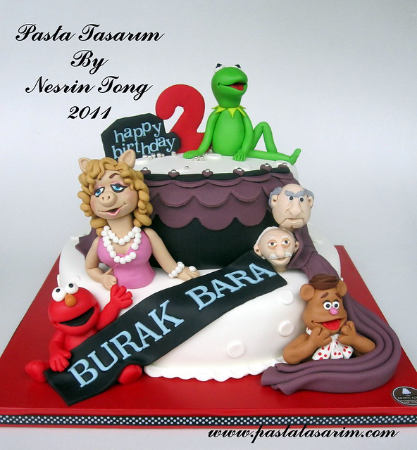  MUPPET SHOW CAKE - BURAK BARA BIRTHDAY