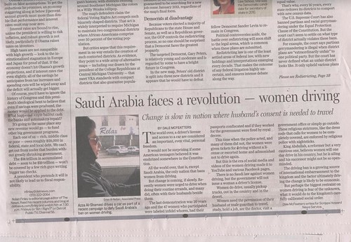 Allow Saudi Arabia Women there rights. by Sunshine Gorilla