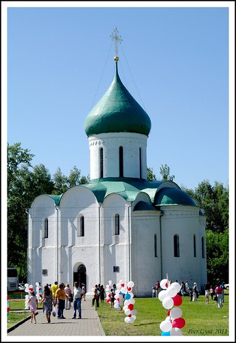 Spaso-Preobrazhensky Sobor (Cathedral of the Transfiguration of the Savior). Pereslavl'-Zalessky. XII AD. ©  Peer.Gynt