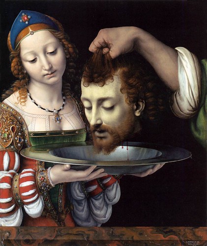Andrea Solario - Salome with the Heat of Saint John the Baptist by Gandalf's Gallery