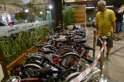 Tengku Nash on his bike inspection.. by Adibi