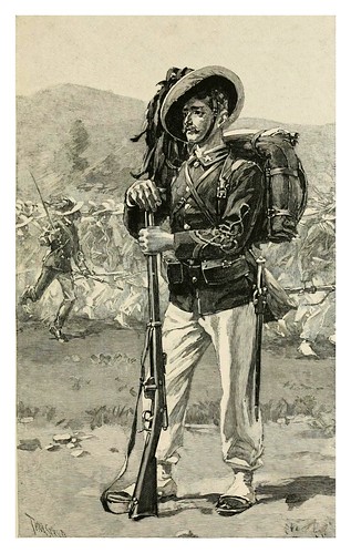 026-Francotirador de la armada italiana-The Armies of to-day.. (1892)-varios autores