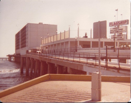 The USS Flagship Hotel / Now Demolished To Build Pleasure Pier
