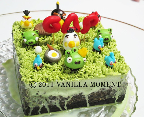 Angry Birds Ice Cream Cake