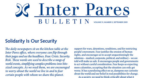 Inter Pares Bulletin