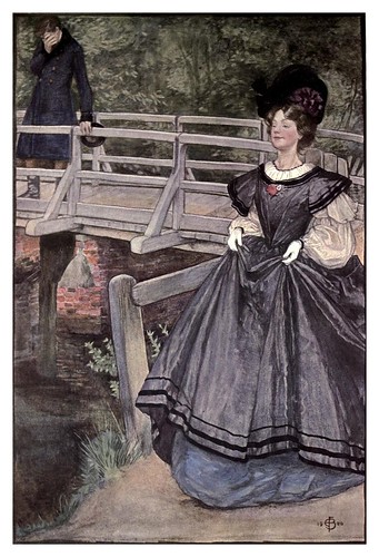 020-La habil astucia de romper un corazon- Miss Fortescue-Brickdale-The old Water-Colour Society-1905-Charles Holme