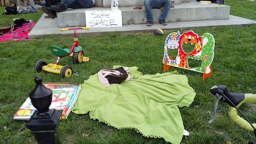 Children's Play Area, Occupy DC, October 15, 2011