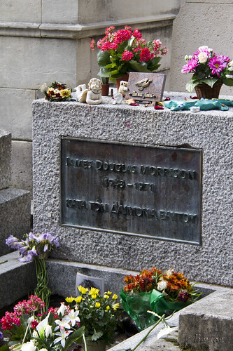 Pere LaChaise Cemetery Jim Morrison