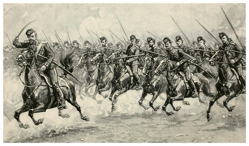 022-Armada rusa-cosacos de la guardia imperial-The Armies of to-day.. (1892)-varios autores